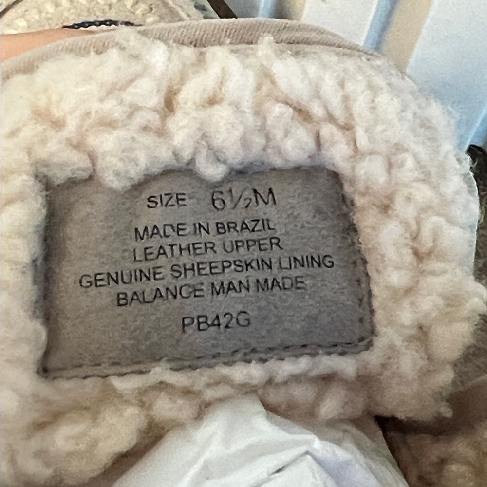 Free People Bernardo Drea Boot Sneaker Winter Ski Bootie Suede Shearling US 6.5 - Picture 8 of 14